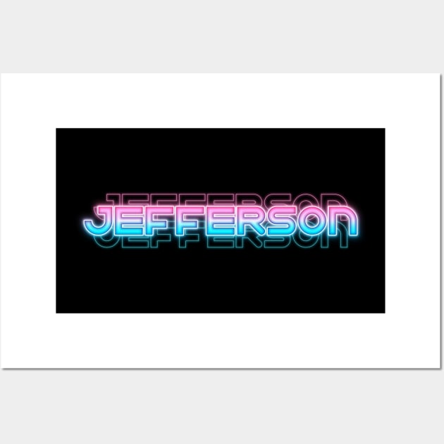 Jefferson Wall Art by Sanzida Design